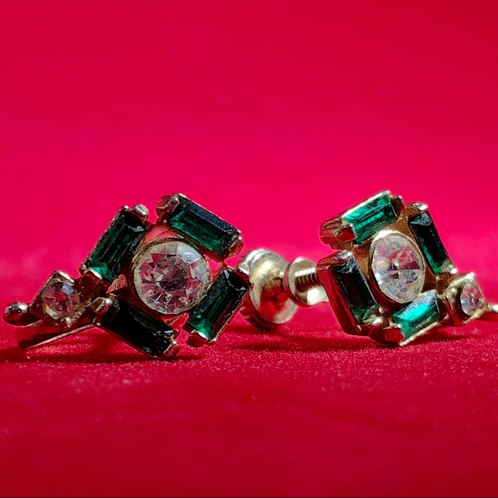 Vintage Glass Earrings
